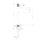 FM-2221 Krom Lavabo Bataryası thumbnail 2