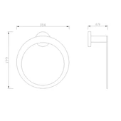 FC-30105 Krom Havluluk thumbnail 2