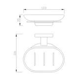 FC-40102 Krom Sabunluk thumbnail 2