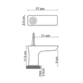 FK-5111 Krom Lavabo Bataryası thumbnail 2