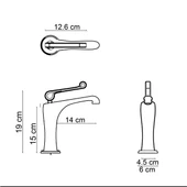 FA-6011 Krom Lavabo Bataryası thumbnail 2