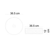 E-W5002 Tezgah Üstü Lavabo Beyaz thumbnail 2