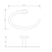 FC-40105 Krom Havluluk thumbnail 2