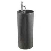 E-W310MF Mat Füme Monoblok Lavabo thumbnail 1
