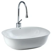EH-4600 Tezgah Üstü Lavabo Beyaz thumbnail 1