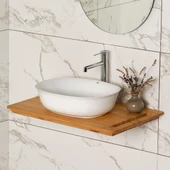 EH-4600 Tezgah Üstü Lavabo Beyaz thumbnail 2