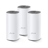 TP-Link Deco E4 1200 Mbps 3'liü Router thumbnail 1