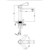 FM-2311 Krom Lavabo Bataryası thumbnail 2