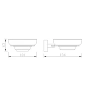 FC-50102 Krom Sabunluk thumbnail 2
