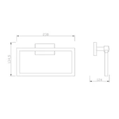 FC-60105 Krom Havluluk thumbnail 2