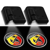 ABARTH Logolu Mesafe Sensörlü Yeni Nesi Araçları Kapı Altı Led l 2 ADET thumbnail 1