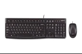 Logitech MK120 Kablolu Q Klavye Mouse Set Siyah thumbnail 1