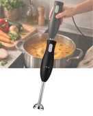 Nevamel® Mutfak El Blenderı Paslanmaz Çelik Uçlu Ergonomik Tasarım thumbnail 3