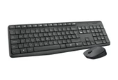 Logitech MK235 Multimedya Q Klavye Mouse Set Siyah thumbnail 3