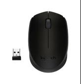 Logitech B170 Kablosuz Optik Mouse Siyah thumbnail 1