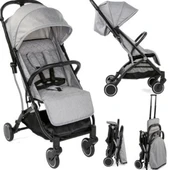Chicco Trolley Me Bebek Arabası Light Grey thumbnail 3