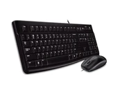 Logitech MK120 Kablolu Q Klavye Mouse Set Siyah thumbnail 2