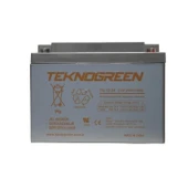 Teknogreen 24 Ah 12 Volt Akü Yatık Tip thumbnail 3
