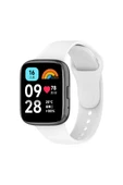 Newface Xiaomi Redmi Watch 3 Active Klasik Kordon - Beyaz thumbnail 1