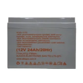 Teknogreen 24 Ah 12 Volt Akü Yatık Tip thumbnail 2
