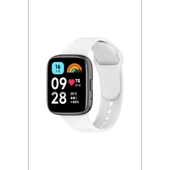 Newface Xiaomi Redmi Watch 3 Active Klasik Kordon - Beyaz thumbnail 2