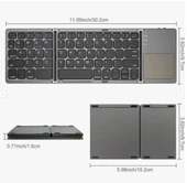 KATLANABİLİR KLAVYE PLNTFUL000ZR443B033 thumbnail 1