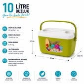 Kale Termos 10 LT BUZZY BASKILI BUZLUK TERMOS (1180 COOLER BOX) thumbnail 2