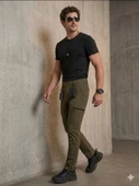 Erkek Haki Outdoor Pantolon thumbnail 2