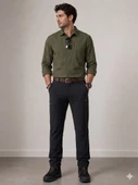 Erkek Siyah Outdoor Pantolon thumbnail 1