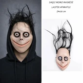 Saçlı Momo Korku Maskesi 24x16 Cm thumbnail 3