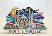 Ahşap İstanbul Temalı Magnet Alk4599 thumbnail 6