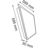 60x60 48 W Led Panel Beyaz thumbnail 3