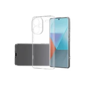 Xiaomi Redmi Note 13 Pro Plus Kılıf Lüx Şeffaf Silikon thumbnail 5