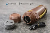 1600 ml Çift Katmanlı Vakumlu Paslanmaz Çelik Termos thumbnail 2
