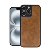 Apple İphone 16 Pro Kılıf Aras Deri Kapak - Taba thumbnail 9