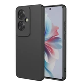 Oppo Reno 11f Kılıf First Silikon - Siyah thumbnail 4