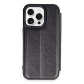 Apple İphone 14 Pro Kılıf Flip Cover - Siyah thumbnail 5