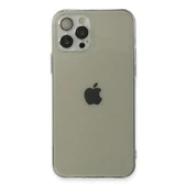 Apple İphone 12 Pro Kılıf Fly Lens Silikon - Şeffaf thumbnail 3