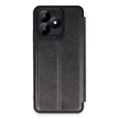 Realme Note 50 4g Kılıf Flip Cover - Siyah thumbnail 10