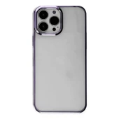 Apple İphone 13 Pro Kılıf Element Silikon - Mor thumbnail 5