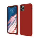 Apple İphone 11 Pro Kılıf First Silikon - Bordo thumbnail 2