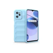 Realme C35 Kılıf Optimum Silikon - Sky Blue thumbnail 3