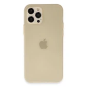 Apple İphone 12 Pro Max Kılıf Puma Silikon - Gold thumbnail 1