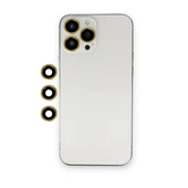 Apple İphone 12 Pro Shine Kamera Lens - Gold thumbnail 4