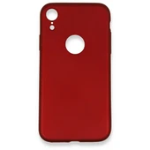 Apple İphone Xr Kılıf First Silikon - Bordo thumbnail 3