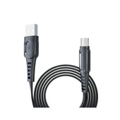 Dc01 Süper Hızlı Micro Usb Kablo 1m 2.4a - Siyah thumbnail 1