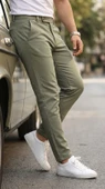 Erkek Slim Fit Dilli Kumaş Pantolon thumbnail 1