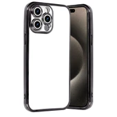 Apple İphone 15 Pro Max Razer Lensli Silikon - Siyah thumbnail 1