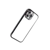 Apple İphone 15 Pro Max Razer Lensli Silikon - Siyah thumbnail 8