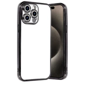 Apple İphone 15 Pro Max Razer Lensli Silikon - Siyah thumbnail 2